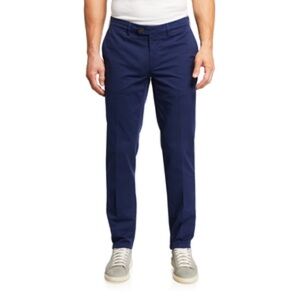 Canali Straight Leg Cotton Pant